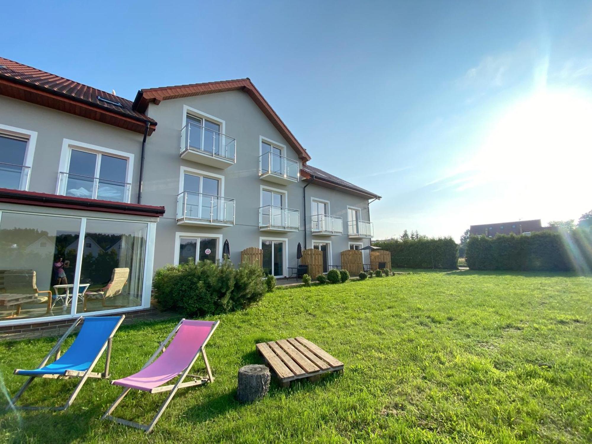 Apartamenty Przy Plazy, Ogrod - Grzybowo-Kolobrzeg - Nadmorska 26 Grzybowo  Kültér fotó