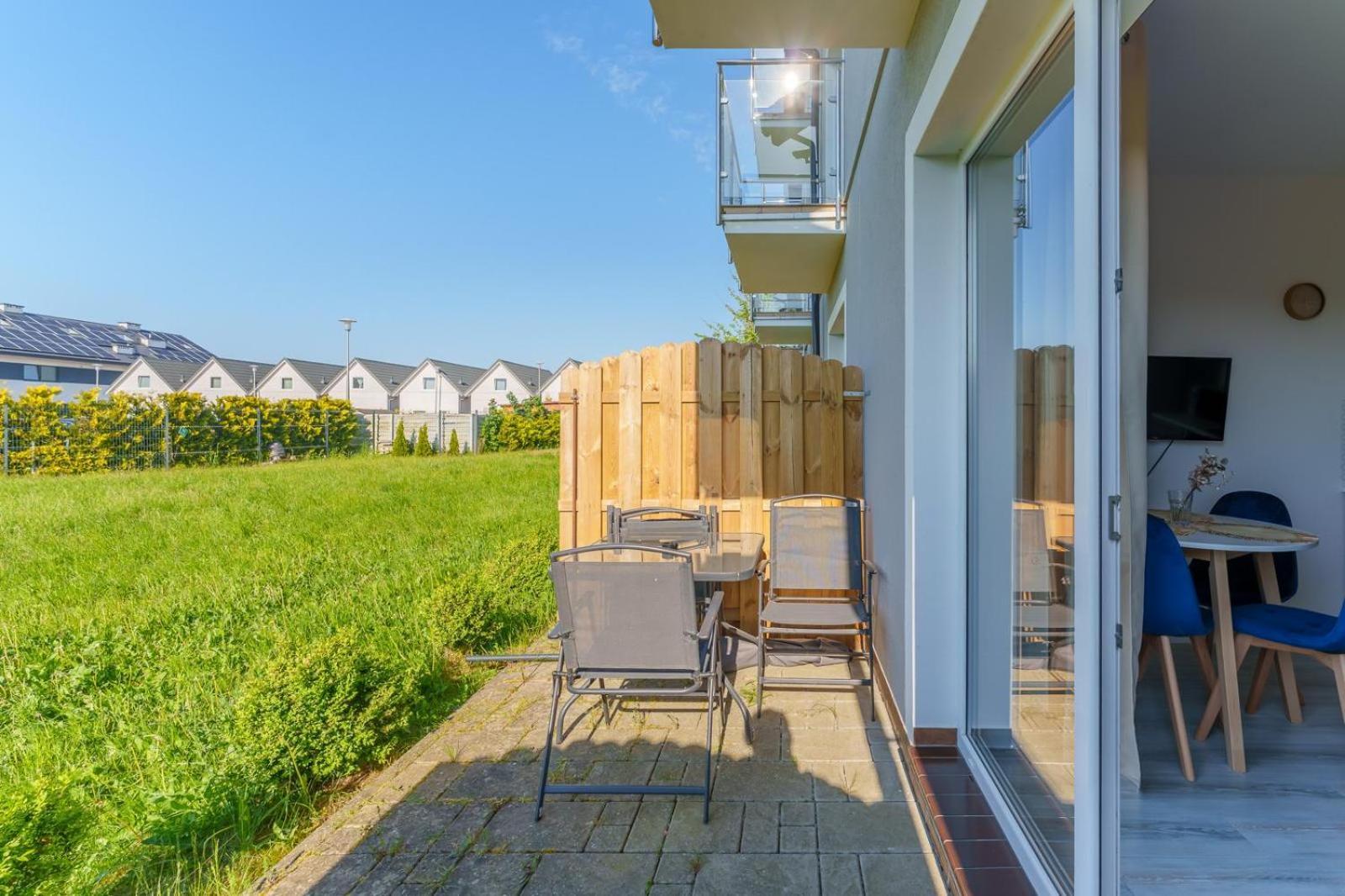 Apartamenty Przy Plazy, Ogrod - Grzybowo-Kolobrzeg - Nadmorska 26 Grzybowo  Kültér fotó